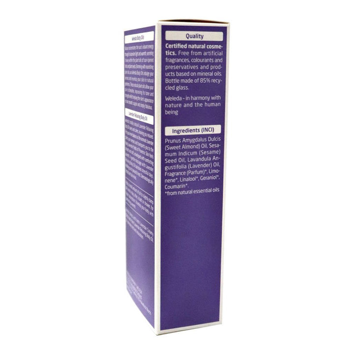 Weleda Lavender Relaxing Body Oil 100 mL - Easy Pharmacy LLC