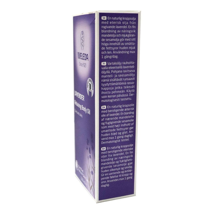 Weleda Lavender Relaxing Body Oil 100 mL - Easy Pharmacy LLC