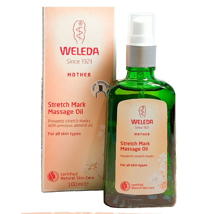 Weleda Mother Stretch Mark Massage Oil For All Skin Types 100ml - Easy Pharmacy LLC