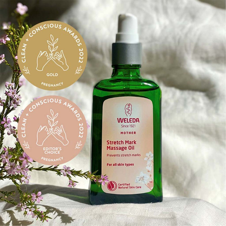 Weleda Mother Stretch Mark Massage Oil For All Skin Types 100ml - Easy Pharmacy LLC
