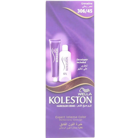 Wella Koleston Hair Color Cream Grenadine 306/45