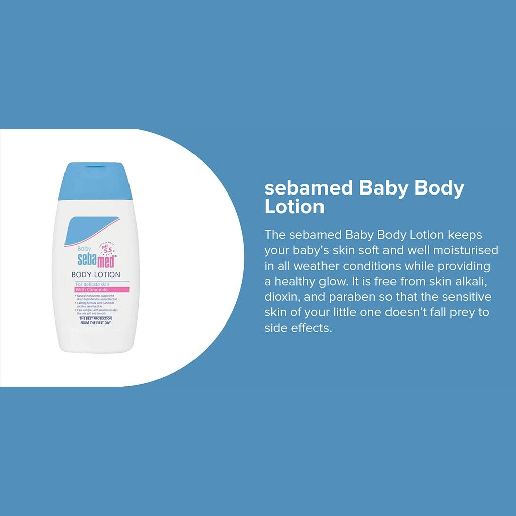 Sebamed Body Lotion With Chamomile For Delicate Baby Skin 200ml - Easy Pharmacy LLC