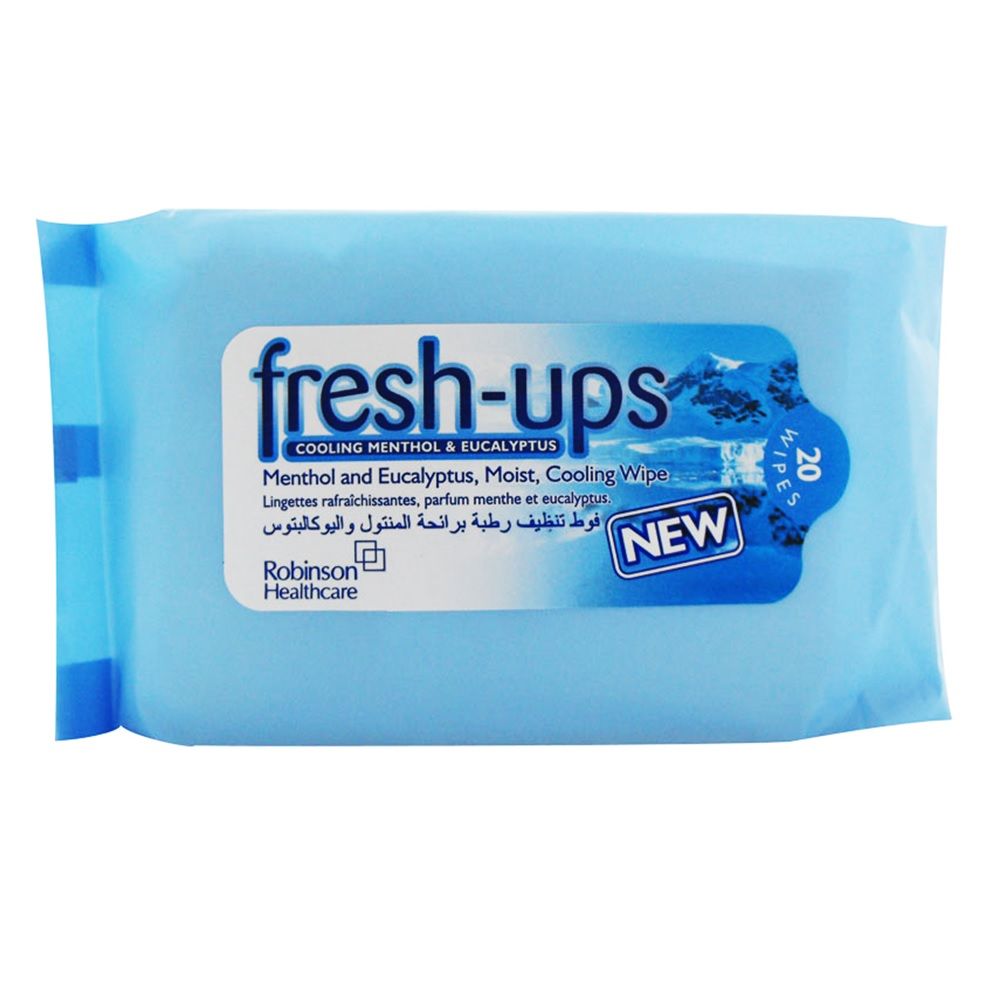 Robinson Fresh Ups Menthol And Eucalyptus Wipes 20's - Easy Pharmacy LLC