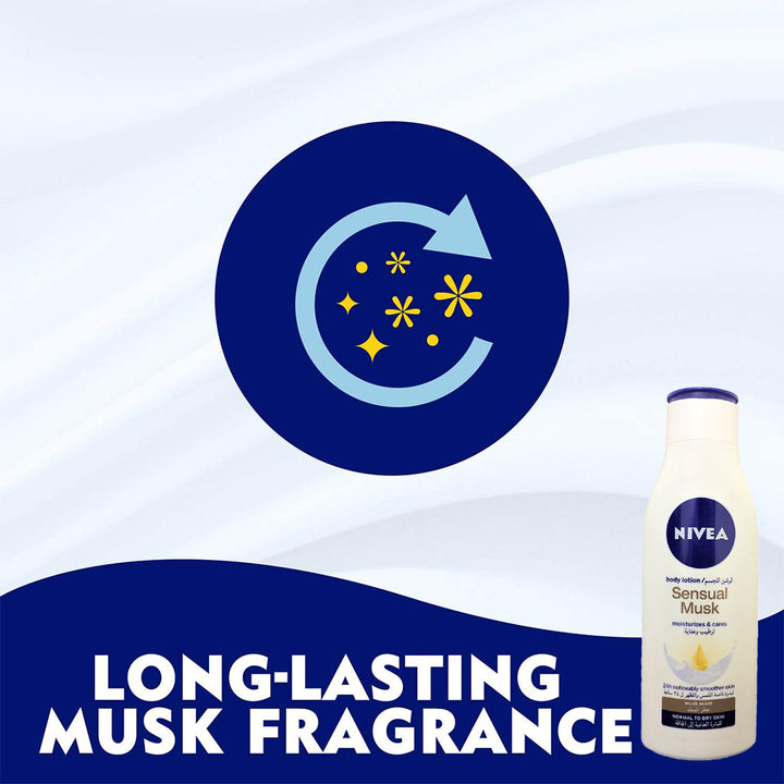 Nivea Sensual Musk Body Lotion 250 mL - Easy Pharmacy LLC