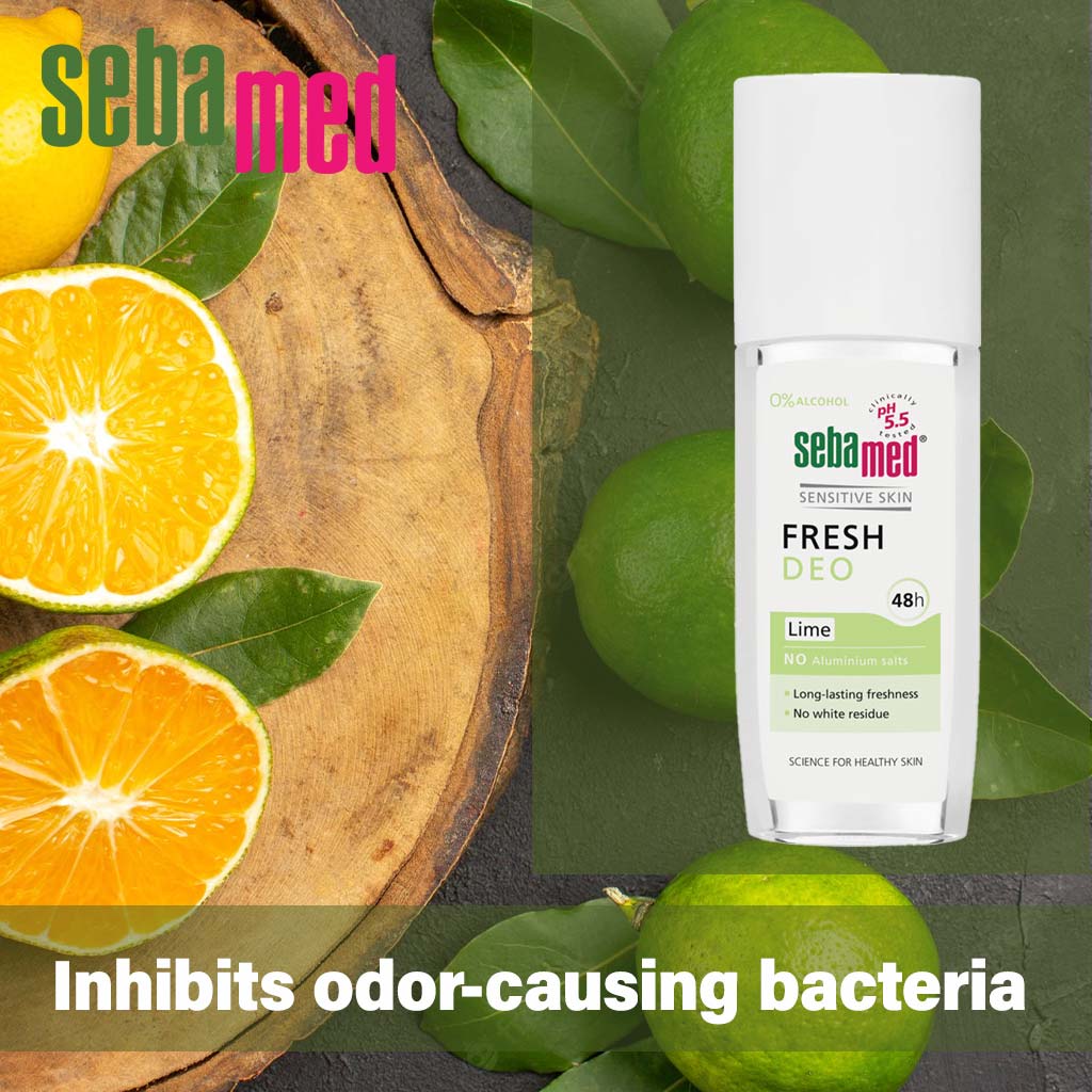 Sebamed 48Hr Fresh Deodorant Spray Lime 75 mL - Easy Pharmacy LLC