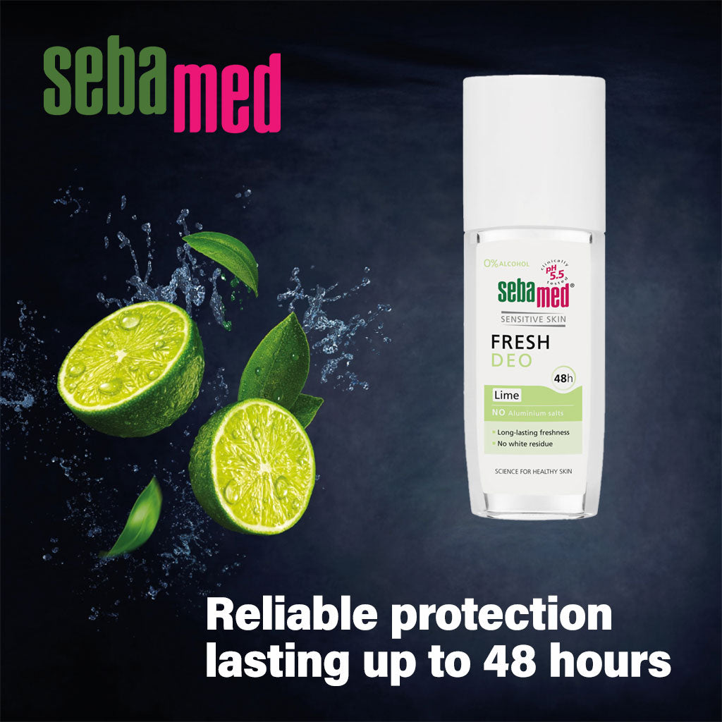 Sebamed 48Hr Fresh Deodorant Spray Lime 75 mL - Easy Pharmacy LLC