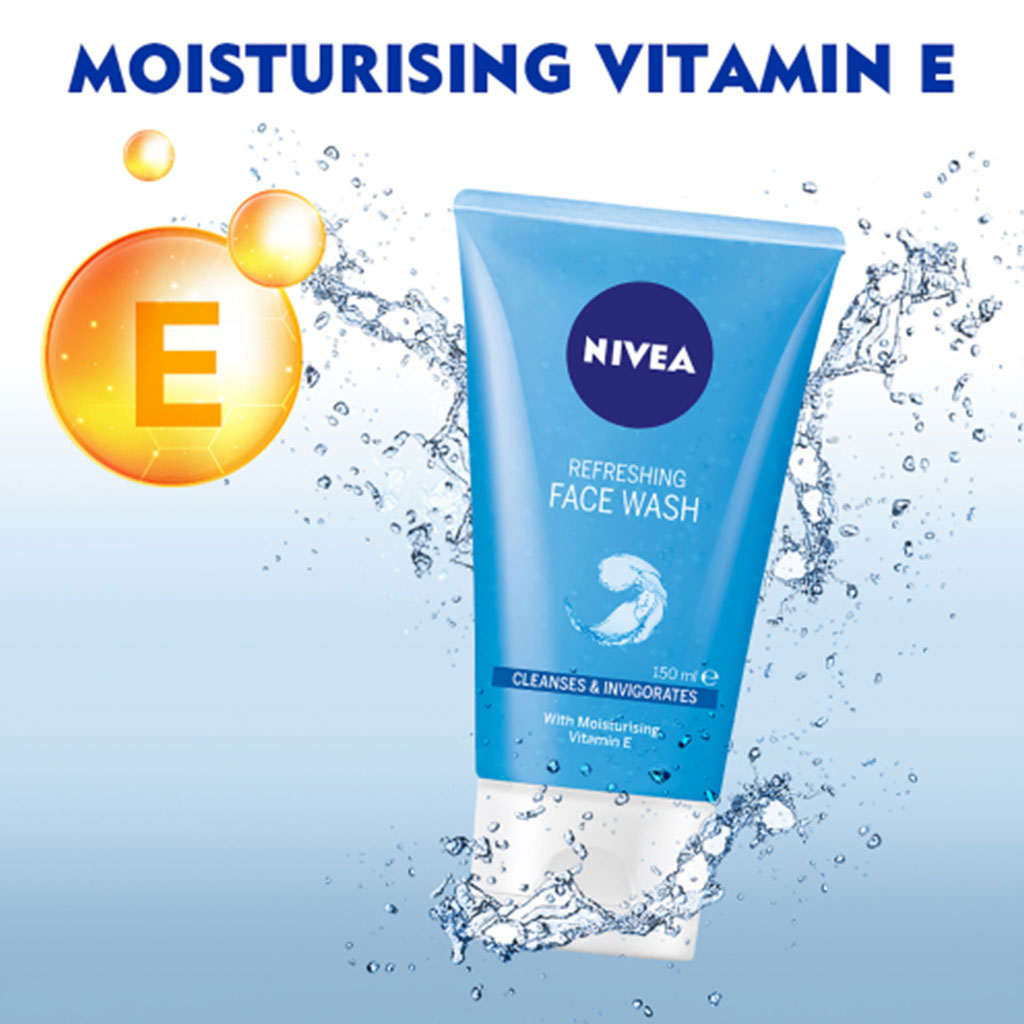 Nivea Refreshing Face Wash 150 mL - Easy Pharmacy LLC
