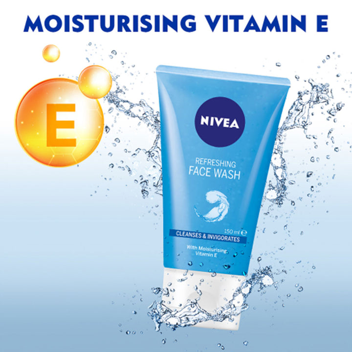 Nivea Refreshing Face Wash 150 mL - Easy Pharmacy LLC