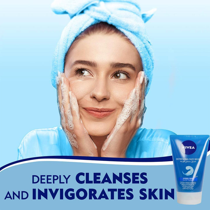 Nivea Refreshing Face Wash 150 mL - Easy Pharmacy LLC