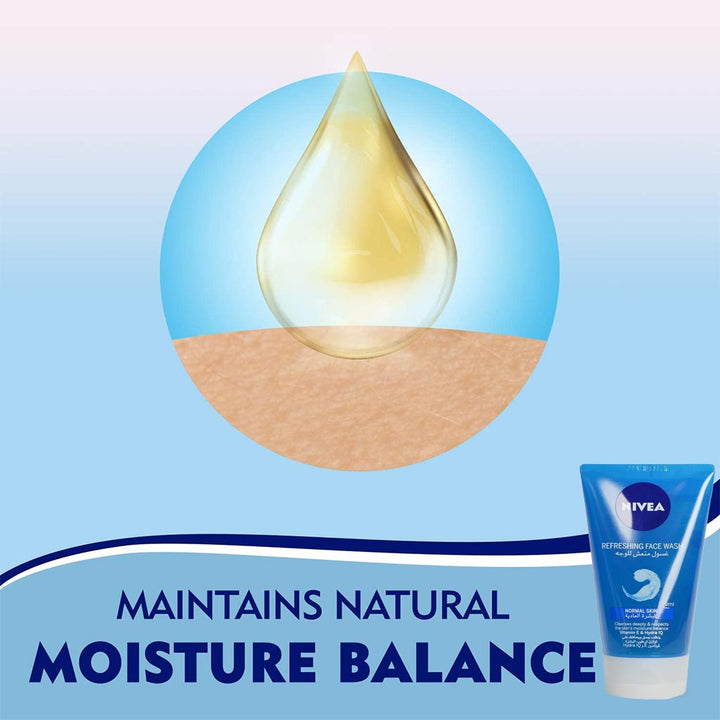 Nivea Refreshing Face Wash 150 mL - Easy Pharmacy LLC