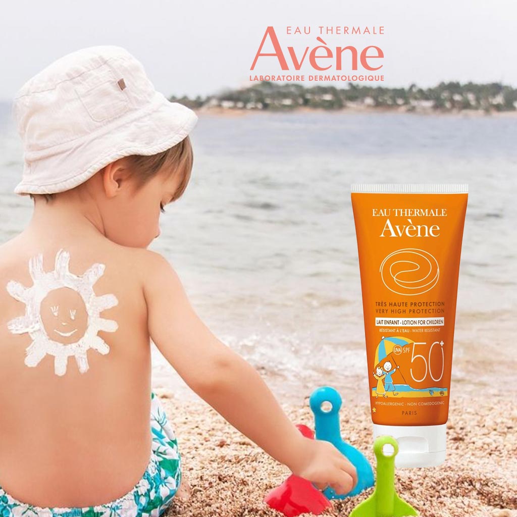 Avene SPF50+ Children's Sunscreen Lotion For High Sun Protection 100ml - Easy Pharmacy LLC