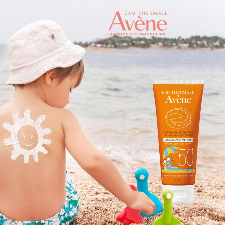 Avene SPF50+ Children's Sunscreen Lotion For High Sun Protection 100ml - Easy Pharmacy LLC