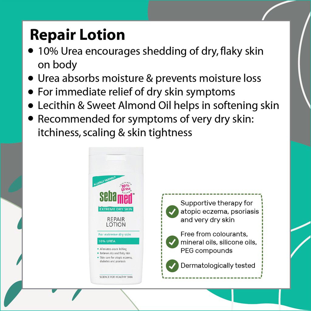 Sebamed Extreme Dry Urea Lotion 200 mL - Easy Pharmacy LLC