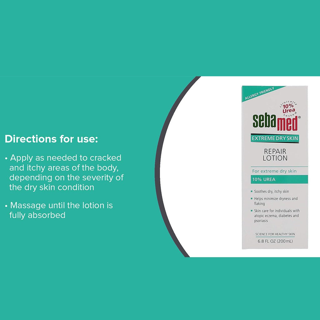 Sebamed Extreme Dry Urea Lotion 200 mL - Easy Pharmacy LLC