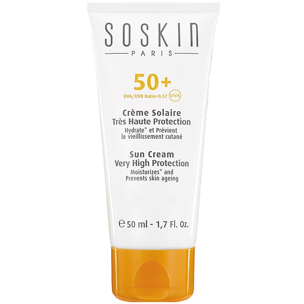 Soskin Very High Protection SPF 50+ Sun Cream Tinted 01 50 mL - Easy Pharmacy LLC