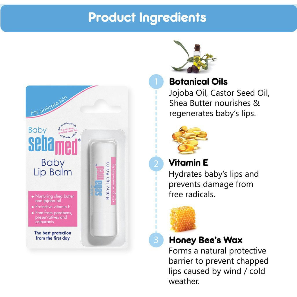 Sebamed Baby Lip Balm 4.8 g - Easy Pharmacy LLC