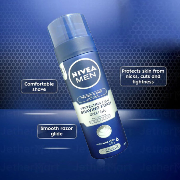 Nivea Protecting Shaving Foam 200 mL - Easy Pharmacy LLC