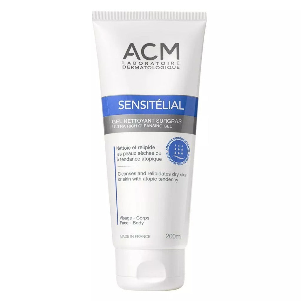 ACM Sensitelial Ultra Rich Cleansing Gel For Dry Skin 200ml - Easy Pharmacy LLC