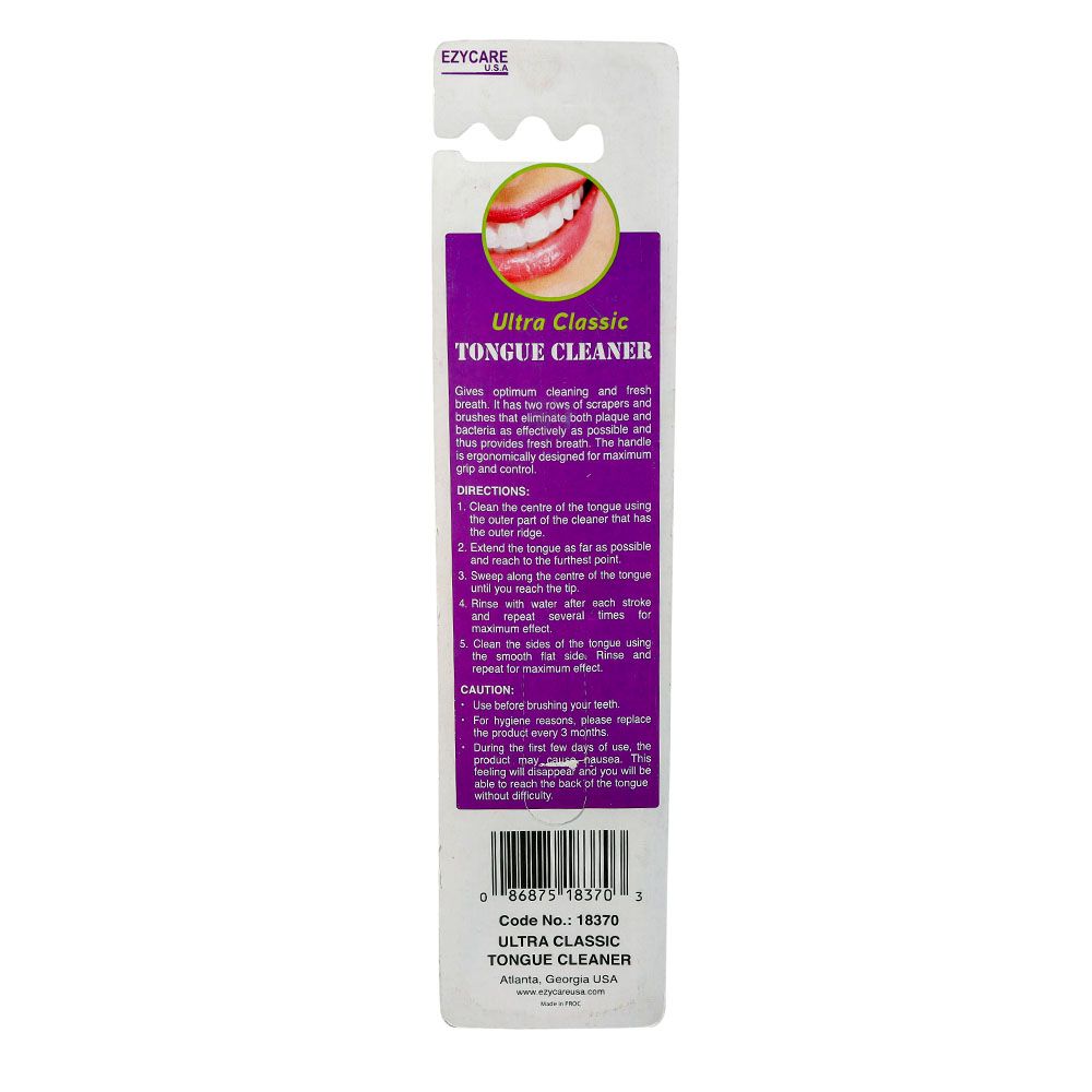 Ezycare Ultra Classic Tongue Cleaner 18370 - Easy Pharmacy LLC