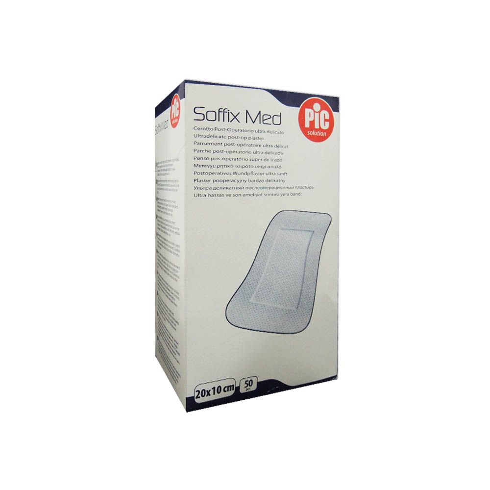 Pic Soffix Med Ultradelicate Post-op Plaster 20 cm x 10 cm 50's - Easy Pharmacy LLC