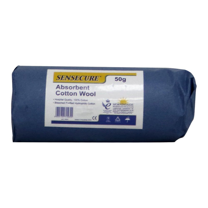 Sensecure Absorbent Cotton wool Roll 50 g - Easy Pharmacy LLC