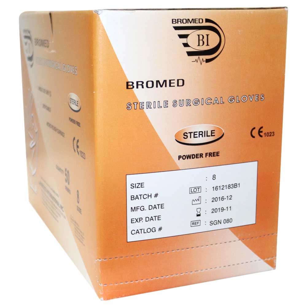 Bromed Sterile Gloves Size 8 50'S - Easy Pharmacy LLC