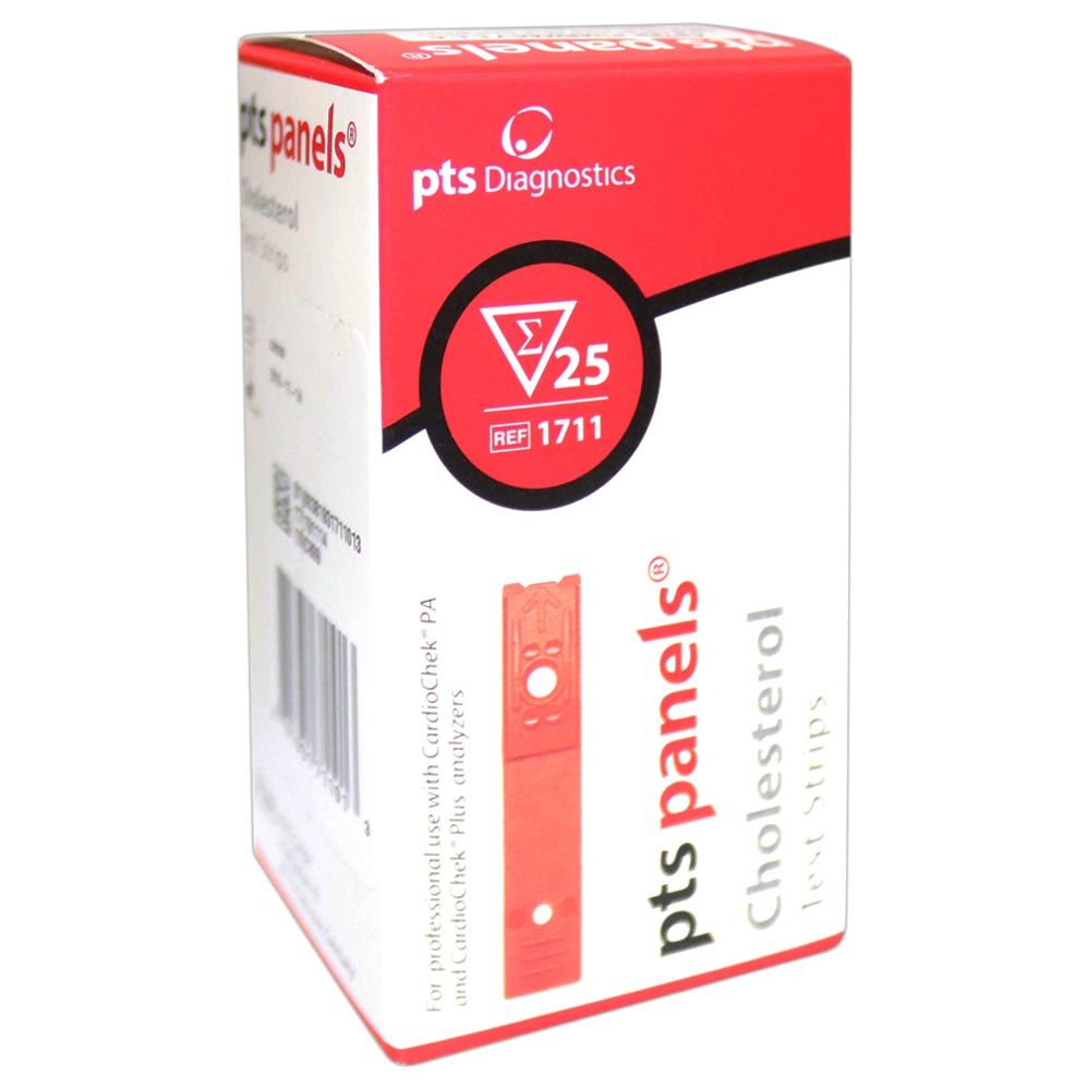 Cardiocheck PTS panels Cholesterol Test Strips 25'S 1711 - Easy Pharmacy LLC