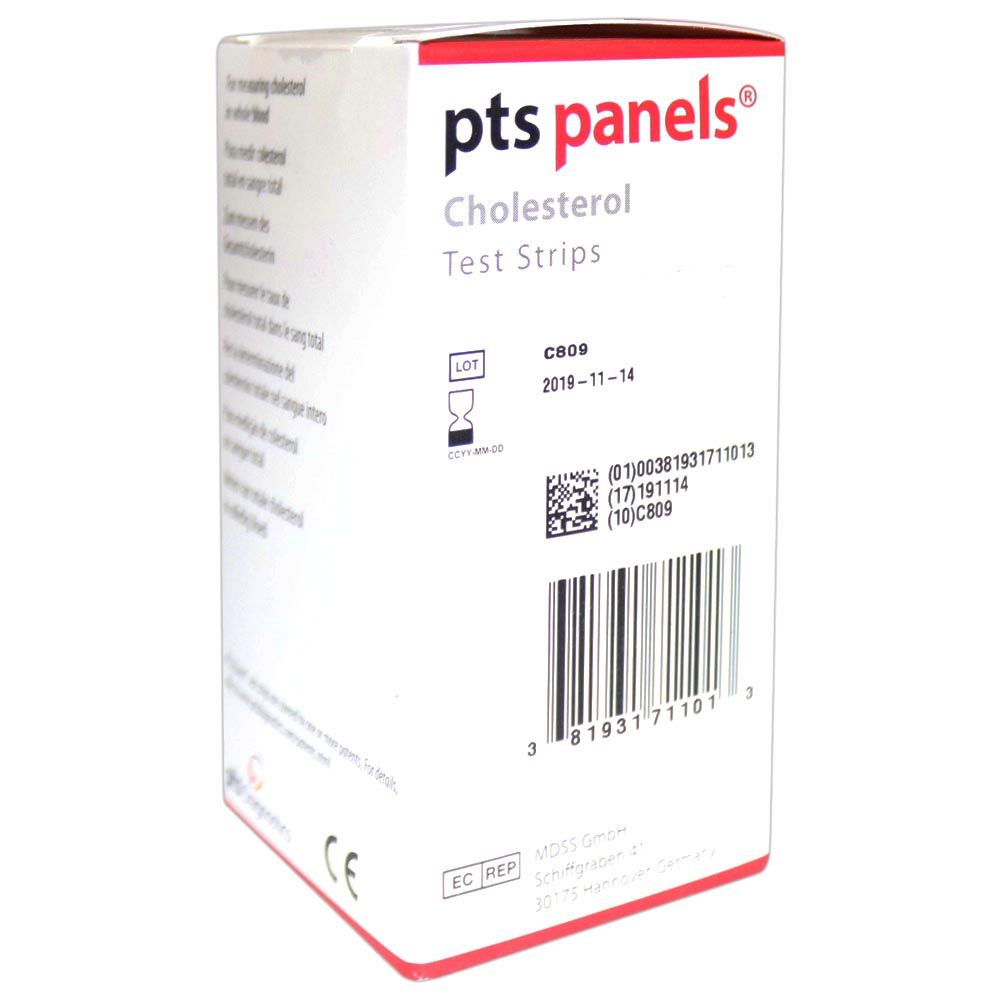 Cardiocheck PTS panels Cholesterol Test Strips 25'S 1711 - Easy Pharmacy LLC