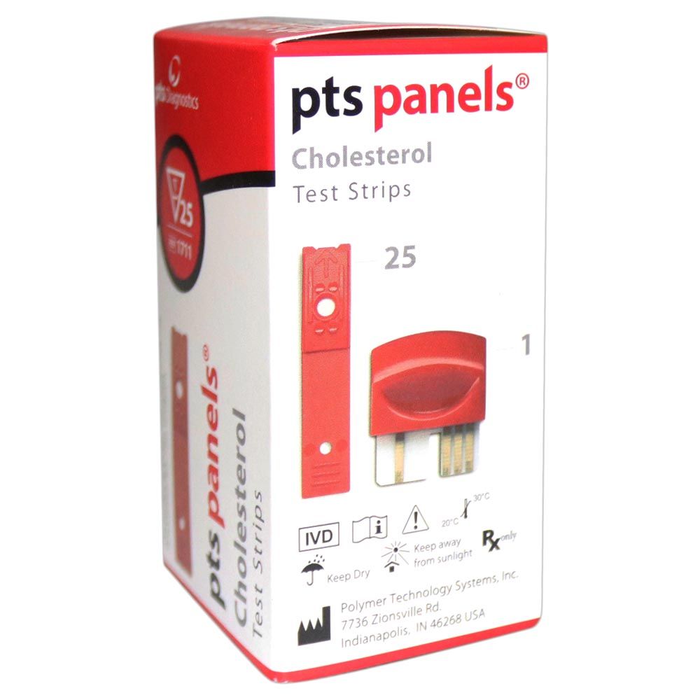 Cardiocheck PTS panels Cholesterol Test Strips 25'S 1711 - Easy Pharmacy LLC