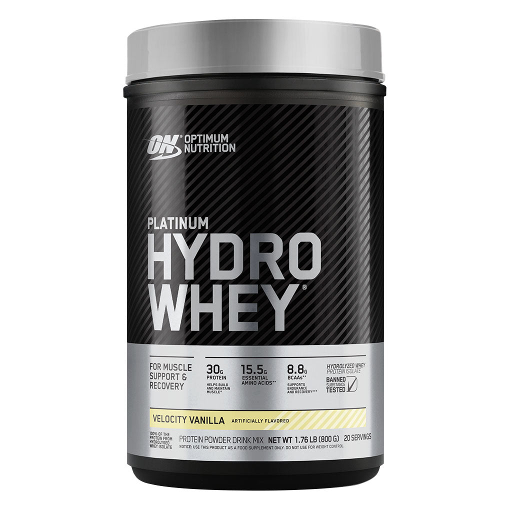 Optimum Nutrition Platinum HydroWhey Protein Powder Velocity Vanilla 794g - Easy Pharmacy LLC