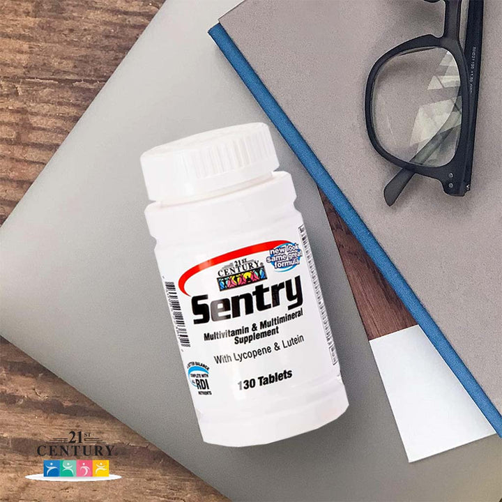 21st Century Sentry Multivitamin & Multimineral Tablets For Overall Wellness, Pack of 130's - Easy Pharmacy LLC