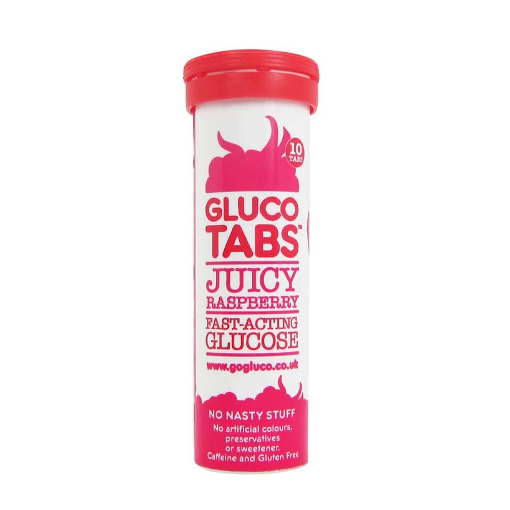 Glucotabs Raspberry Tablets 10's - Easy Pharmacy LLC