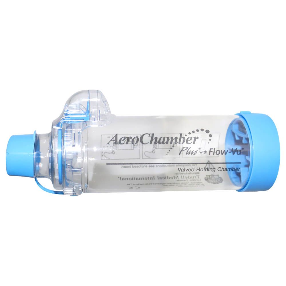 AeroChamber Plus Flow-Vu Valved Holding Chamber - Easy Pharmacy LLC