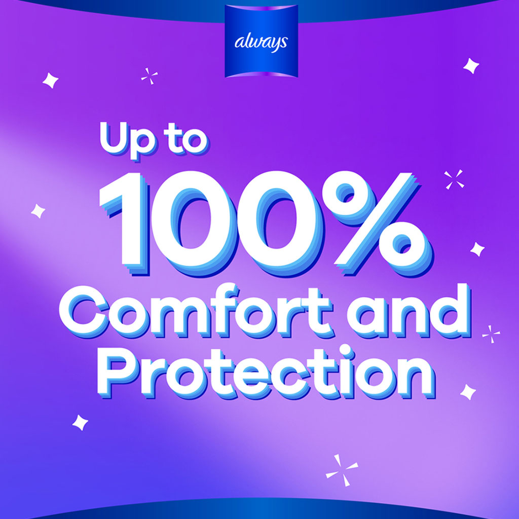 Always Cool & Dry, No Heat Feel, Maxi Thick, Large Sanitary Pads With Wings, Pack of 50's - Easy Pharmacy LLC