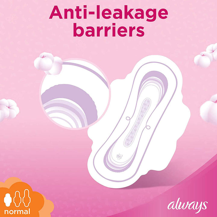 Always Cotton Soft Ultra Thin Normal Sanitary Pads With Wings, Pack of 20's - Easy Pharmacy LLC