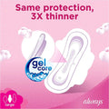 Always Cotton Soft Ultra Thin Large Sanitary Pads With Wings, Pack of 16's