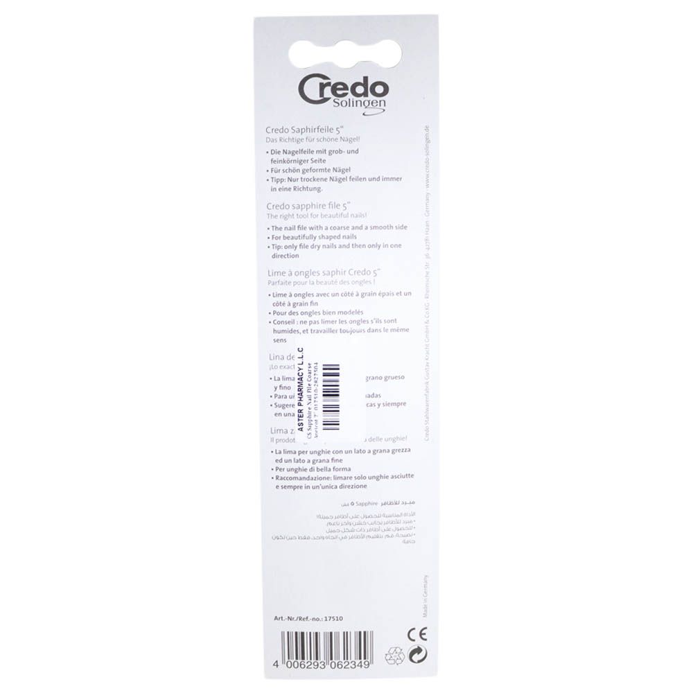 CS Sapphire Nail File Coarse Apricot 7 017510-2827504 - Easy Pharmacy LLC