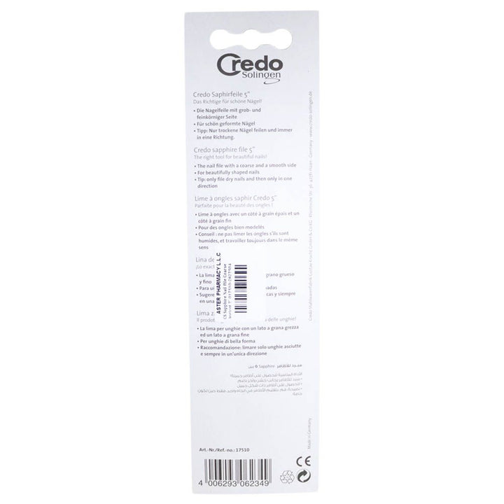 CS Sapphire Nail File Coarse Apricot 7 017510-2827504 - Easy Pharmacy LLC