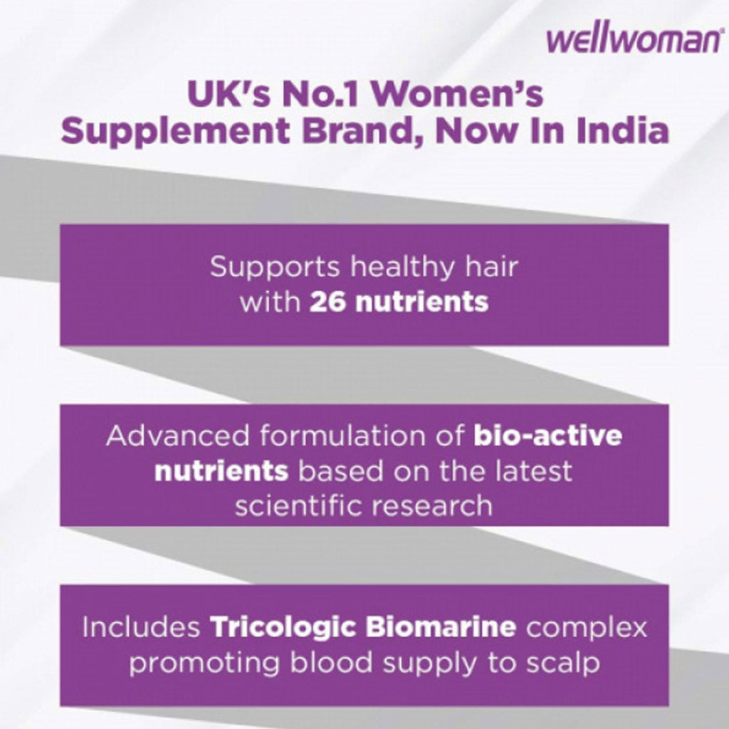 Vitabiotics Hairfollic Woman Tablets With Biotin For Healthy Hair, Pack of 60's - Easy Pharmacy LLC
