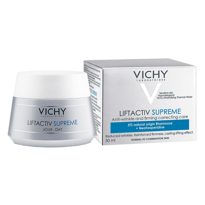 Vichy Liftactiv Supreme Anti Aging, Anti-Wrinkle & Firming Face Moisturizer Day Cream 50ml - Easy Pharmacy LLC