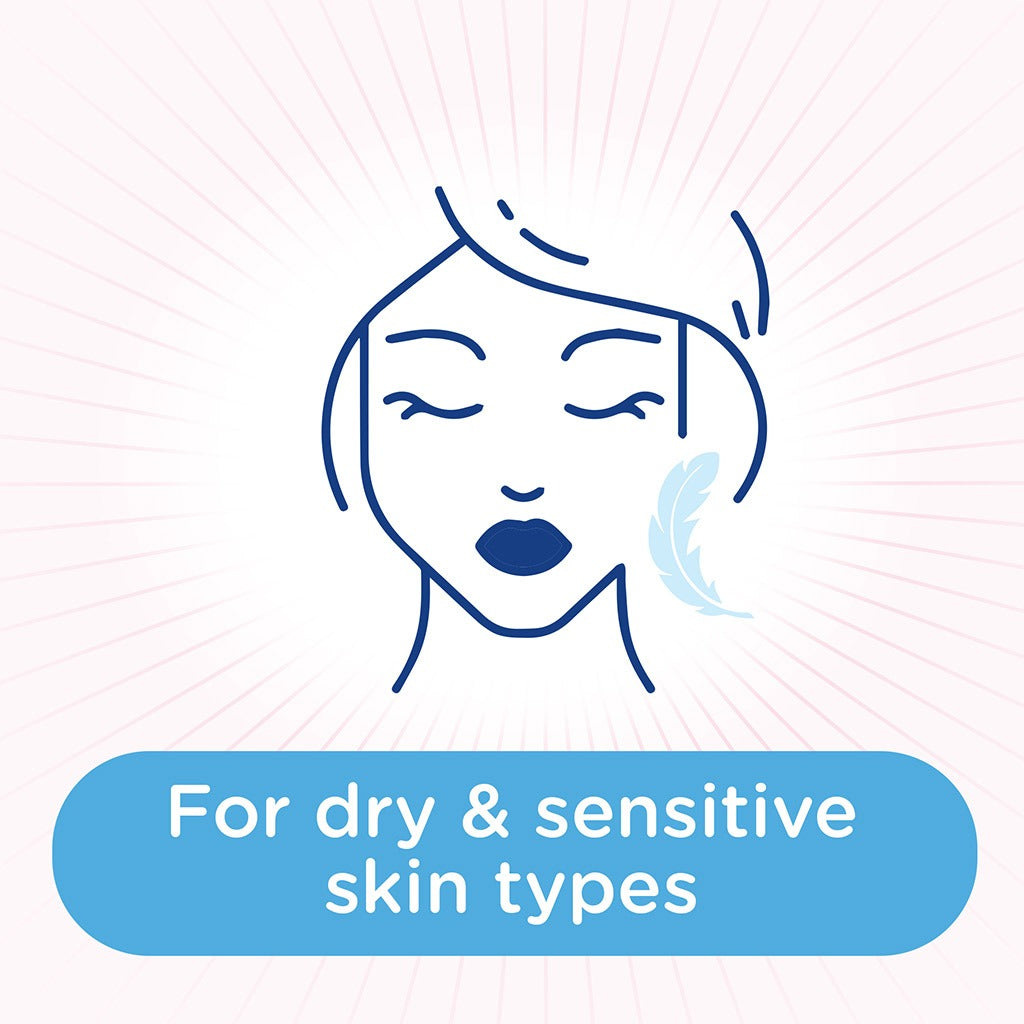 Johnson's Daily Essentials Moisturising & Cleansing Makeup Remover Facial Micellar Wipes For Dry Skin, Offer Pack of 25's - Easy Pharmacy LLC