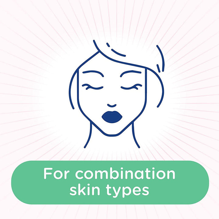 Johnson's Daily Essentials Clear Skin Facial Cleansing Wipes For Combination Skin, Offer Pack of 50's - Easy Pharmacy LLC