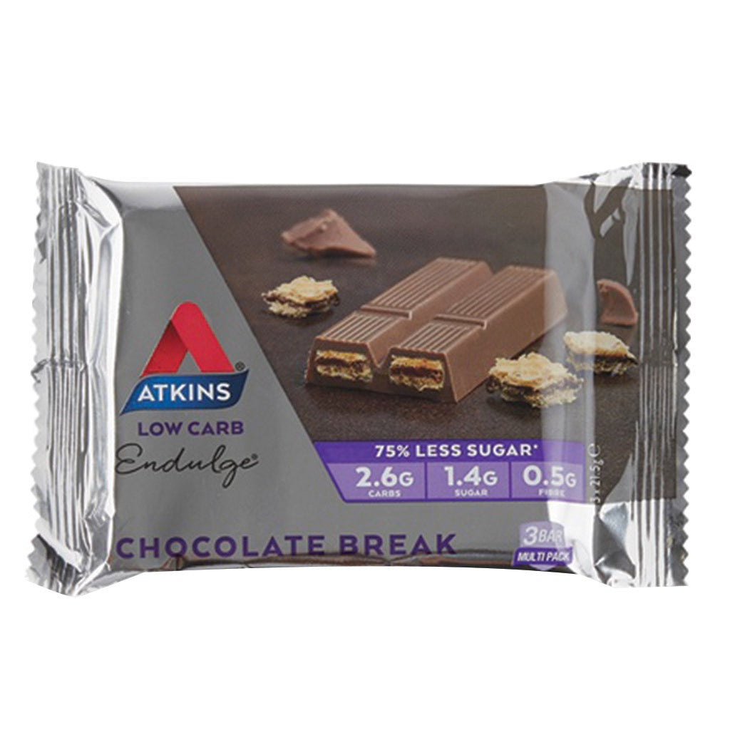 Atkins Endulge Chocolate Break Bar 21.5 g 3's - Easy Pharmacy LLC