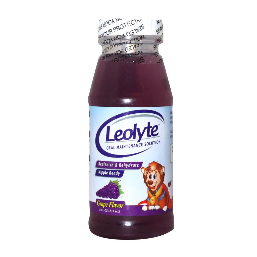 Leolyte Oral Maintenance Grape Flavour 237 mL - Easy Pharmacy LLC