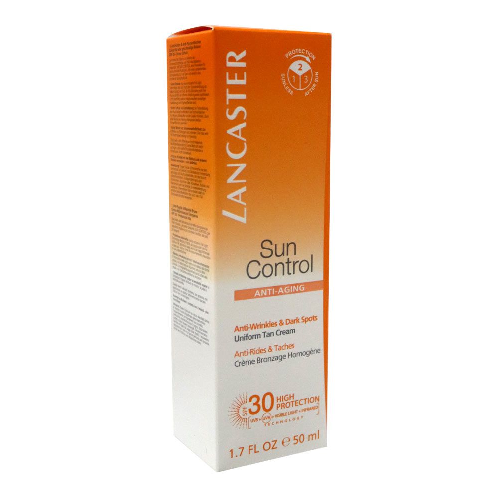 Lancaster Sun Control SPF30 Uniform Tan Cream 50ML - Easy Pharmacy LLC
