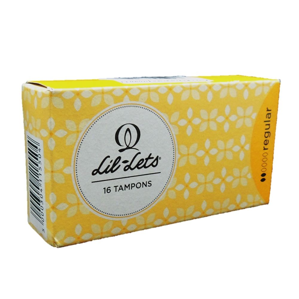 Lil-Lets Non Applicator Tampons Regular 16's - Easy Pharmacy LLC