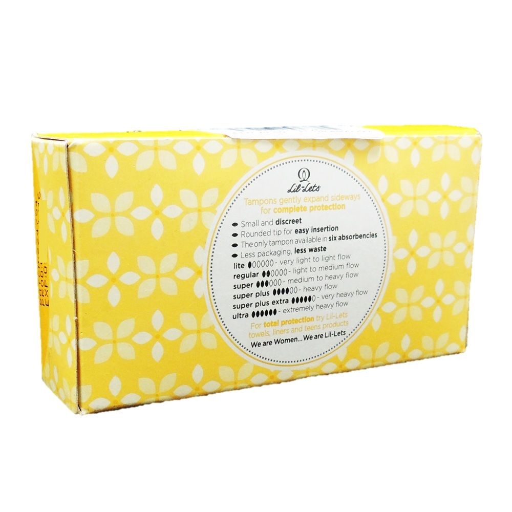 Lil-Lets Non Applicator Tampons Regular 16's - Easy Pharmacy LLC