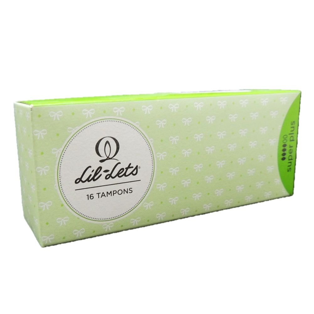 Lil-Lets Non Applicator Tampons Super Plus 16's - Easy Pharmacy LLC