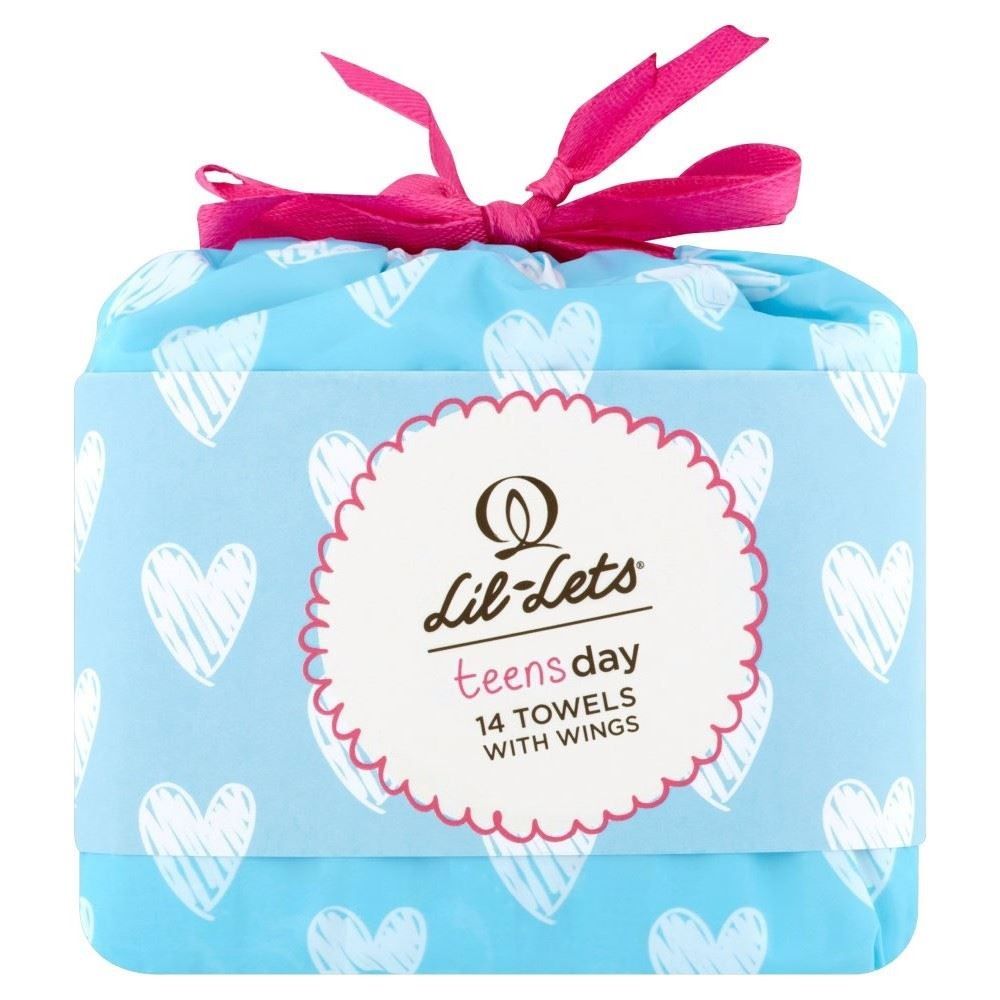 Lil-Lets Teens Day Towel with Wings 14's - Easy Pharmacy LLC