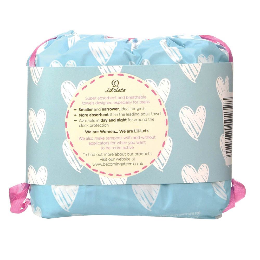 Lil-Lets Teens Day Towel with Wings 14's - Easy Pharmacy LLC
